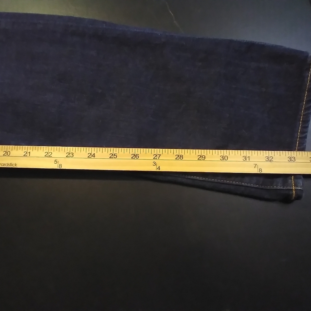 AG the Everett Men's Dark Blue Slim Straight Denim Jean Size 34/34 Cotton - Picture 3 of 13